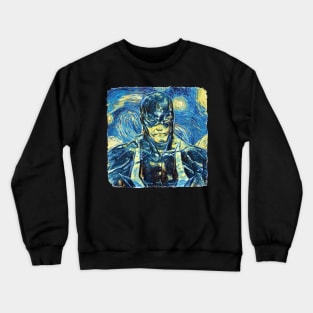 Black bolt Van Gogh Style Crewneck Sweatshirt